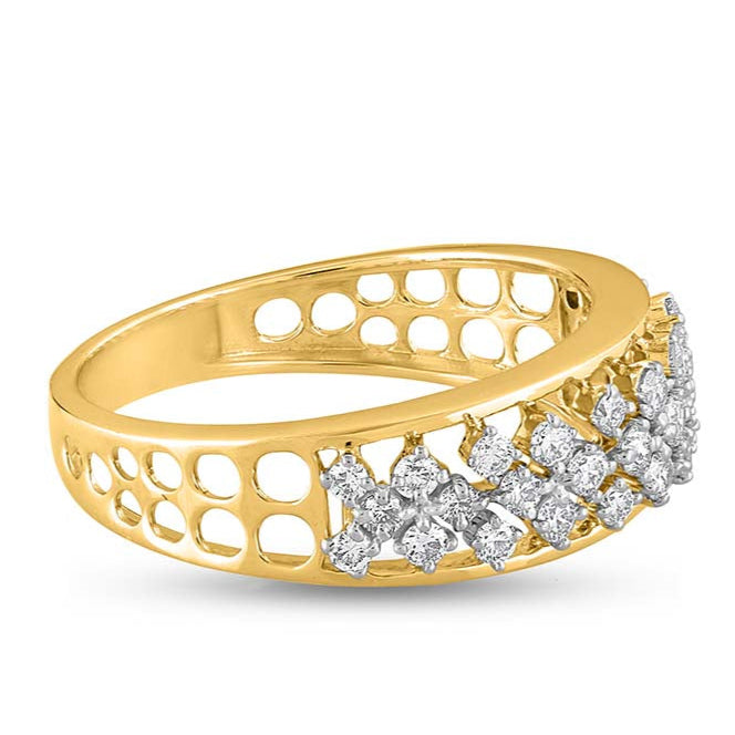 Golden Grace Diamond Ring