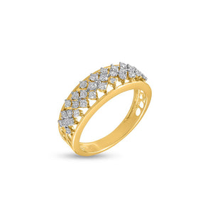 Golden Grace Diamond Ring