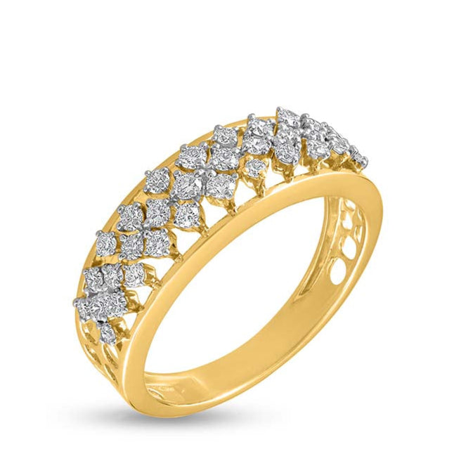 Golden Grace Diamond Ring