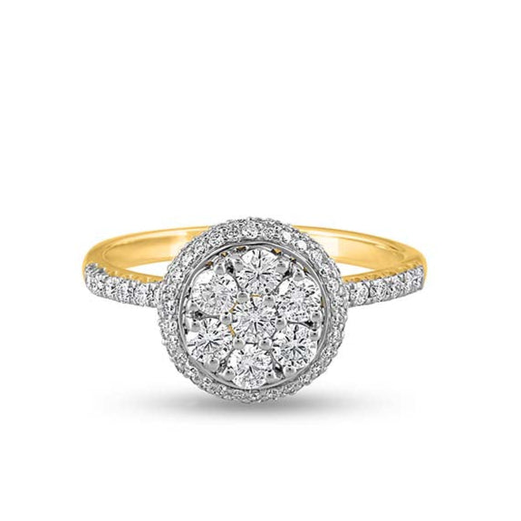 Lilac Lullaby Diamond Ring
