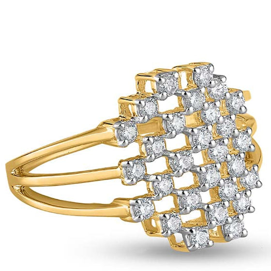 Graceful Garland Ring