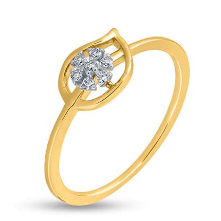 Mystic Petal-Cradled Bloom Ring