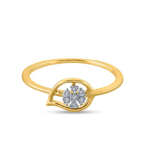 Mystic Petal-Cradled Bloom Ring