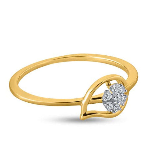 Mystic Petal-Cradled Bloom Ring