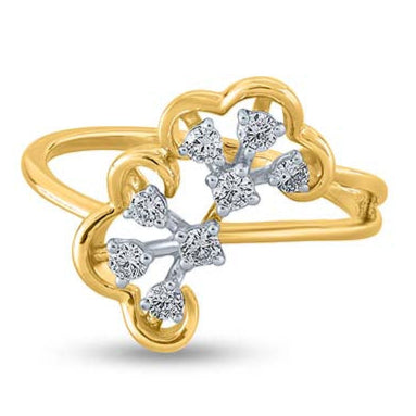 Mystic Petal Divisions Sparkle Ring