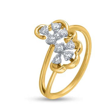 Mystic Petal Divisions Sparkle Ring