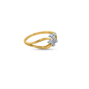 Floral Cascade Ring