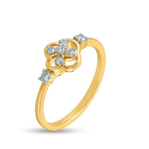 Quad Bloom Elegance Ring