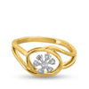 Floral Halo Brilliance Ring