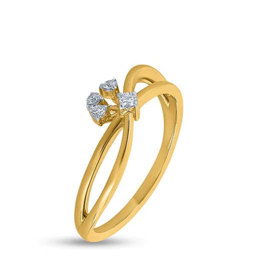 Petalled Quartet Radiance Ring