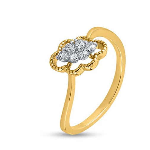 Ethereal Floral Marquise Ensemble Ring