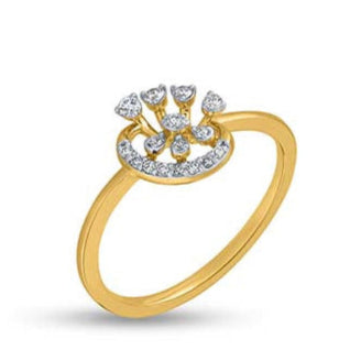 Mystic Floral Arch Radiance Ring