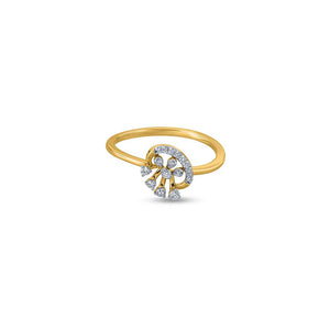 Mystic Floral Arch Radiance Ring