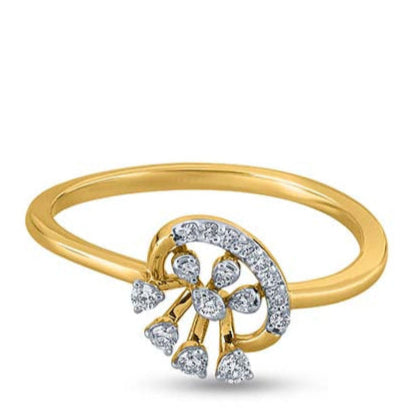 Mystic Floral Arch Radiance Ring