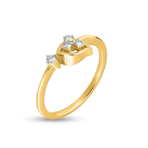 Pristine Petal Brilliance Ring