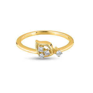 Pristine Petal Brilliance Ring