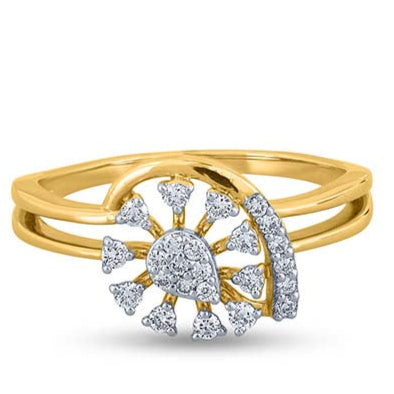 Mystic Infused Petal Harmony Ring
