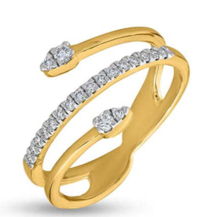 Whirlwind Aura Elegance Ring