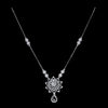 Ethereal Ebony Elegance Necklace Set
