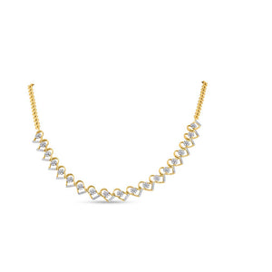 Whimsical Petal Weave Necklace Set