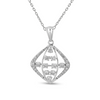 Lustrous Lavender Pendant Set