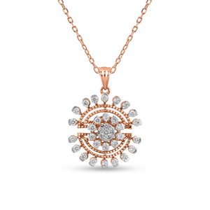 Regal Reflection Pendant Set