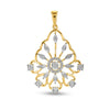 Solitaire Celestique Diamond Pendant Set