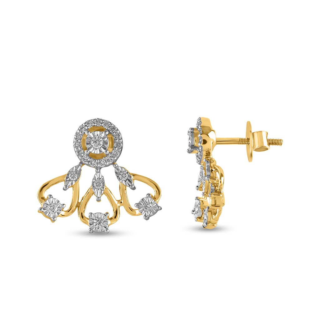 Solitaire Celestique Diamond Pendant Set