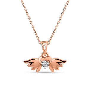 Winged Love Pendant