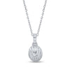 Oval Serenity Stripes Pendant