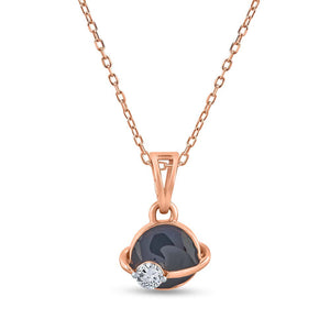 Orbiting Elegance Charm Pendant