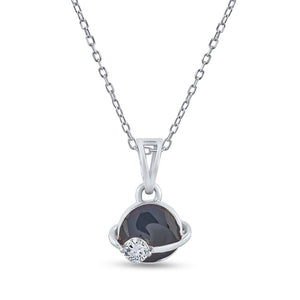 Orbiting Elegance Charm Pendant