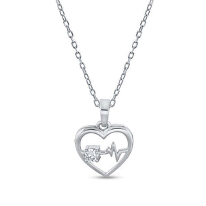 Radiant Heart Rhythm Pendant