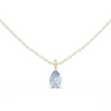 Pendant with Pear-Shaped Diamond