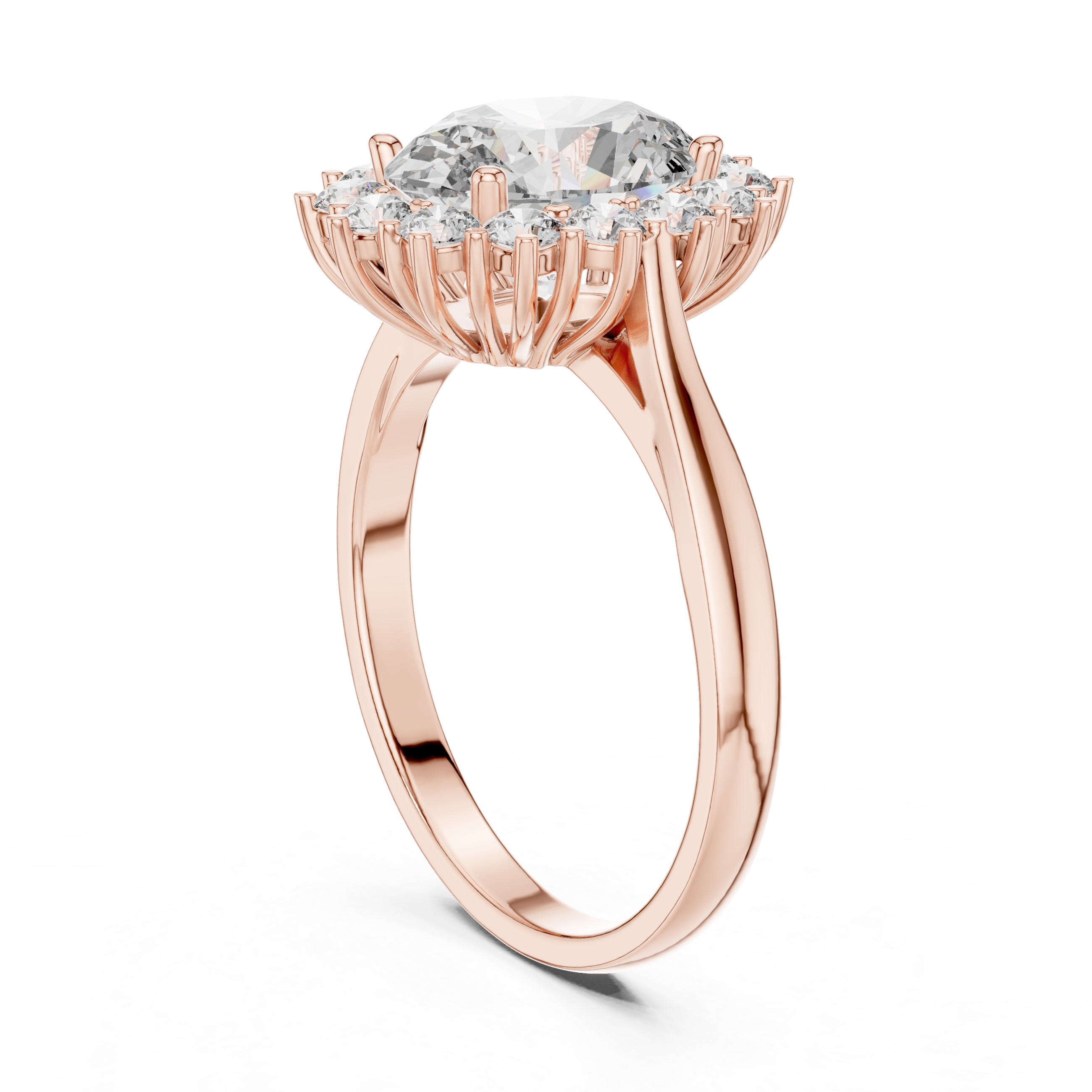 Crowned Beauty Oval-Cut Ring