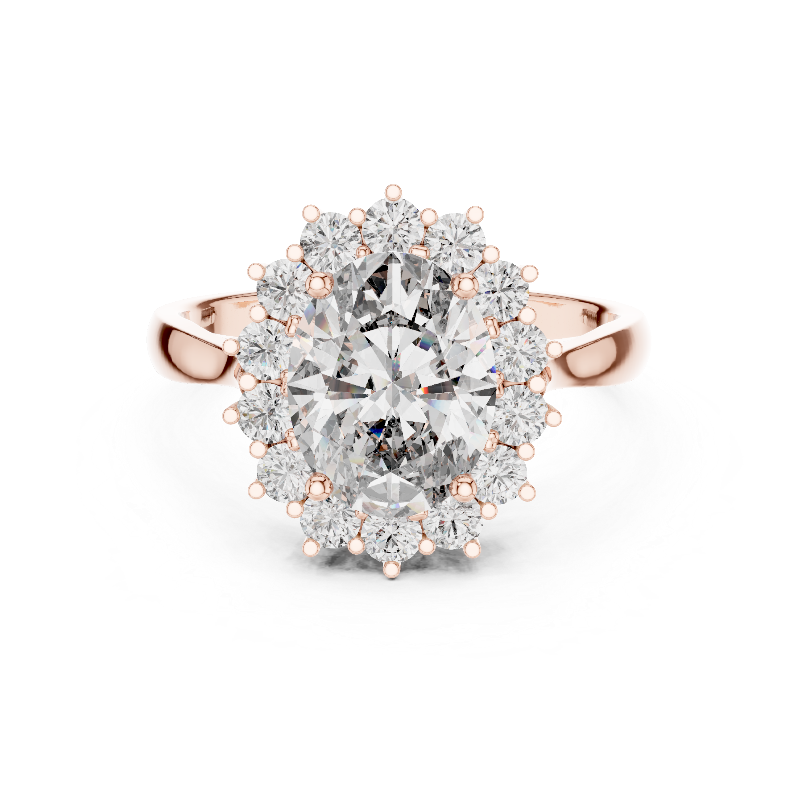 Crowned Beauty Oval-Cut Ring