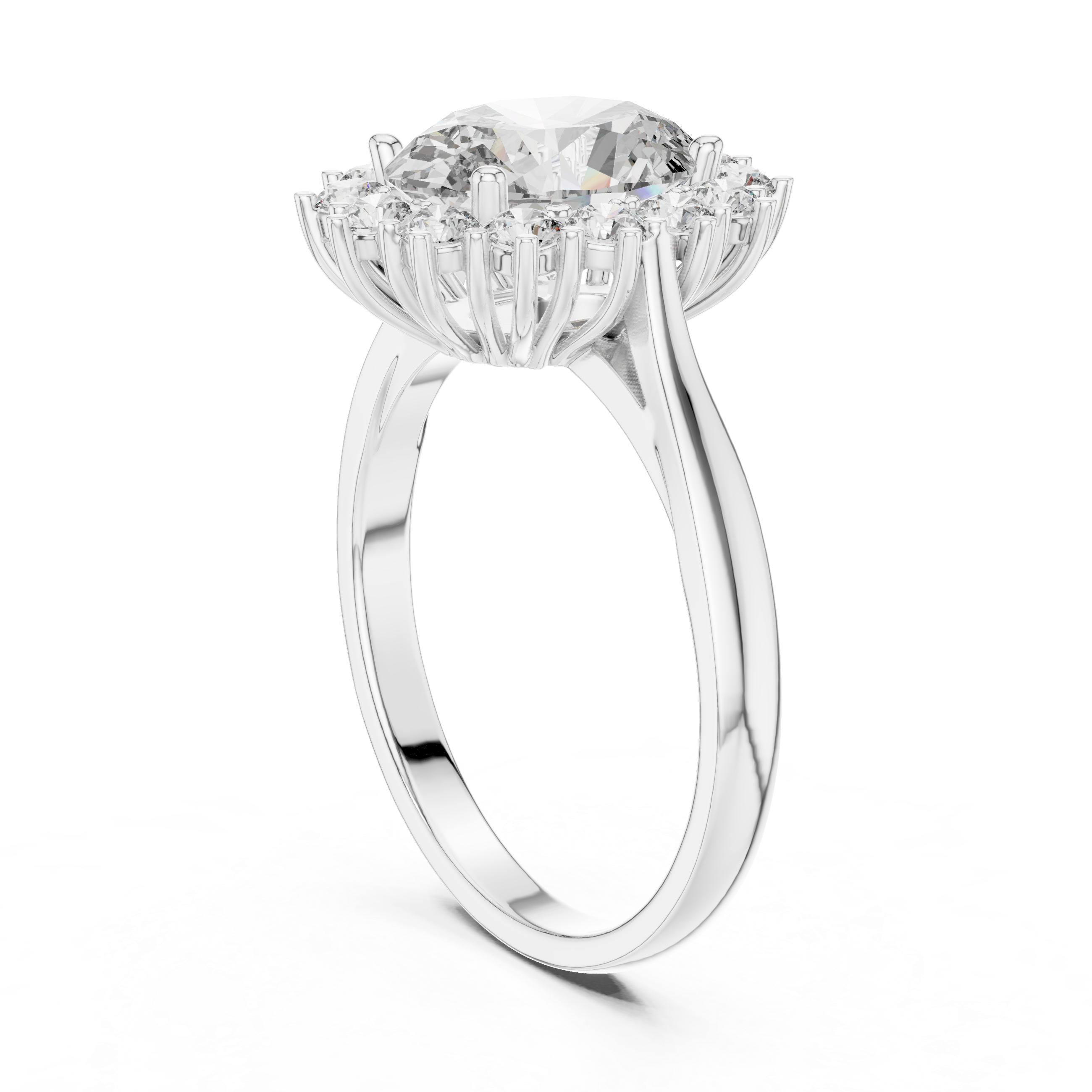 Crowned Beauty Oval-Cut Ring