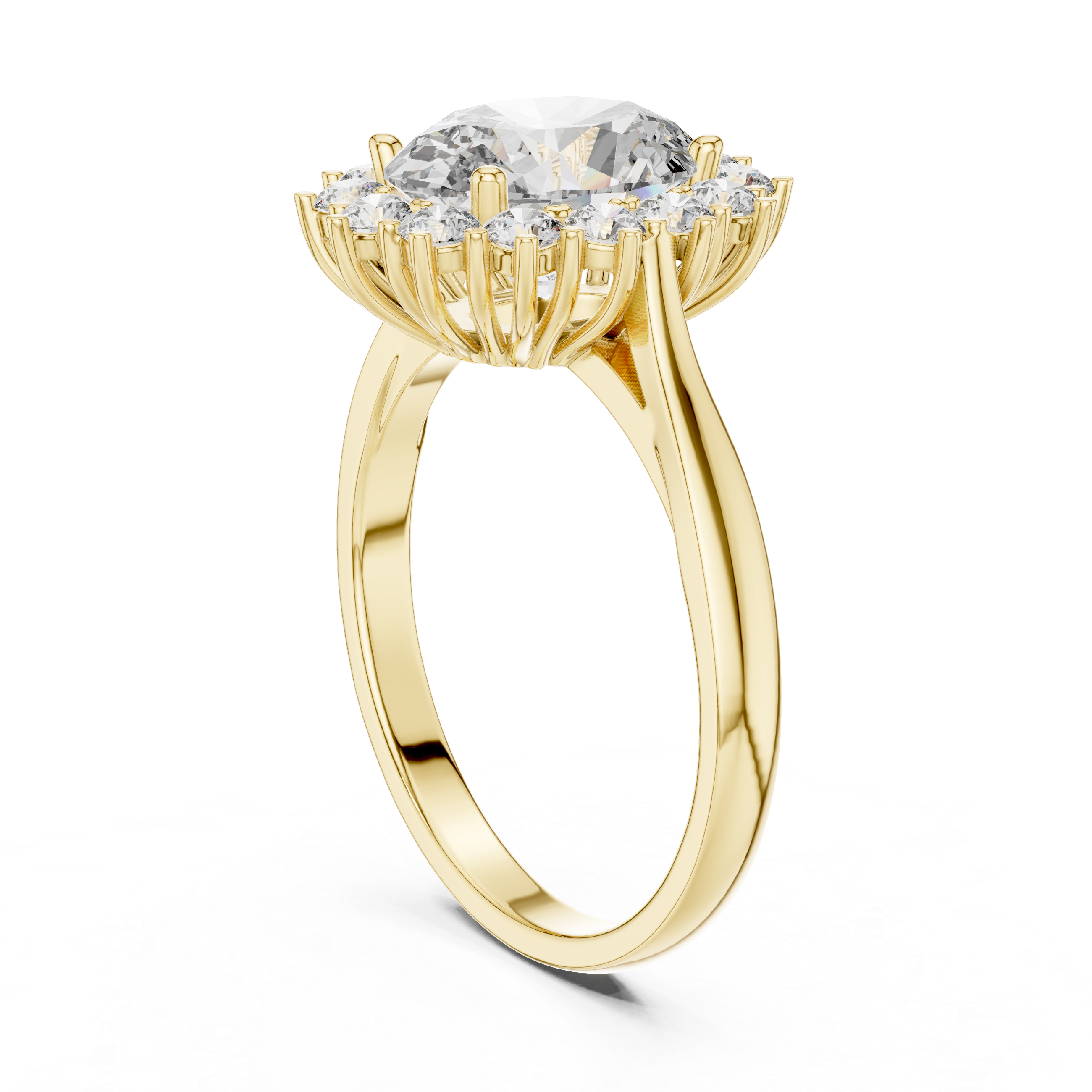 Crowned Beauty Oval-Cut Ring