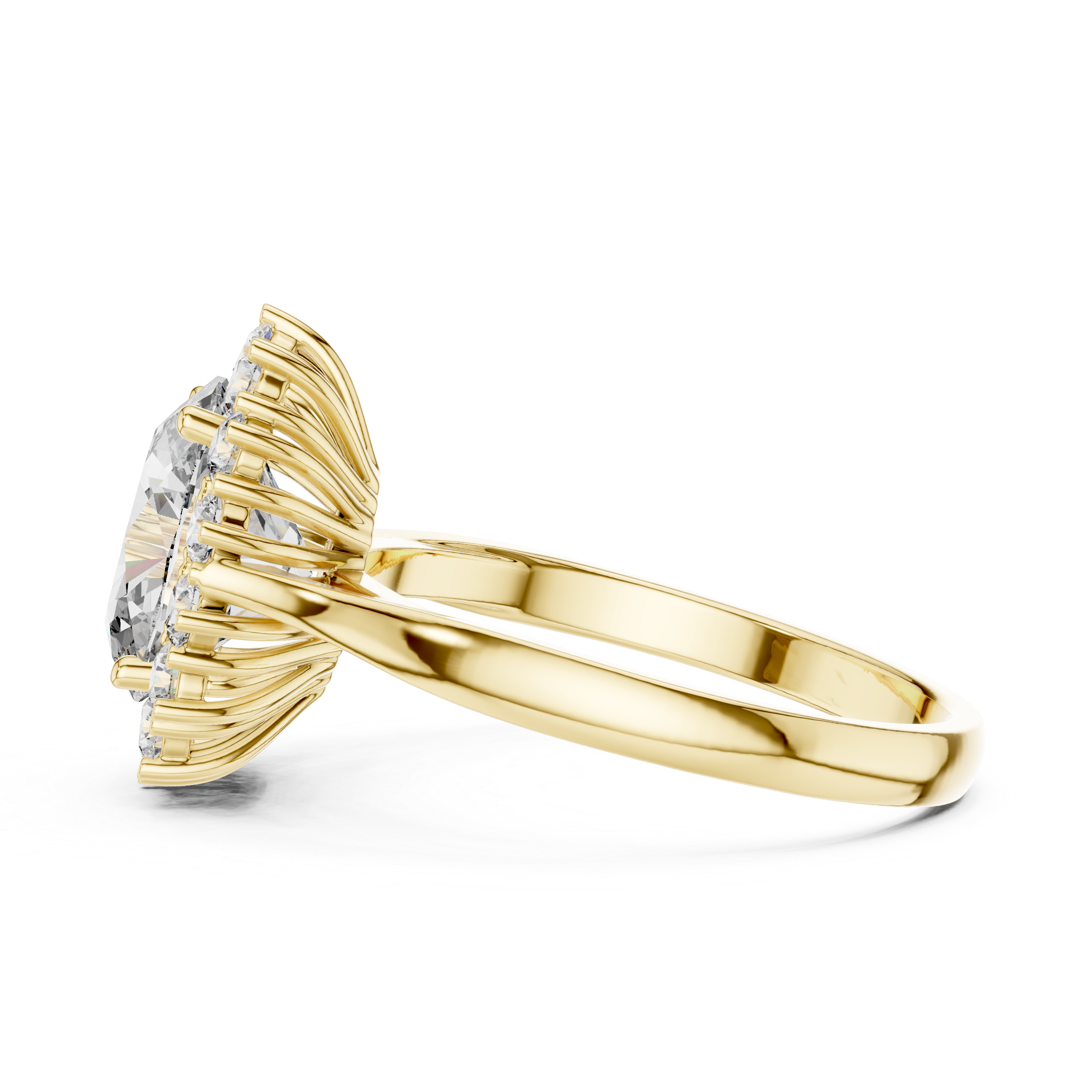 Crowned Beauty Oval-Cut Ring