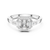 "Radiance Royale Asscher-Cut Diamond Ring"