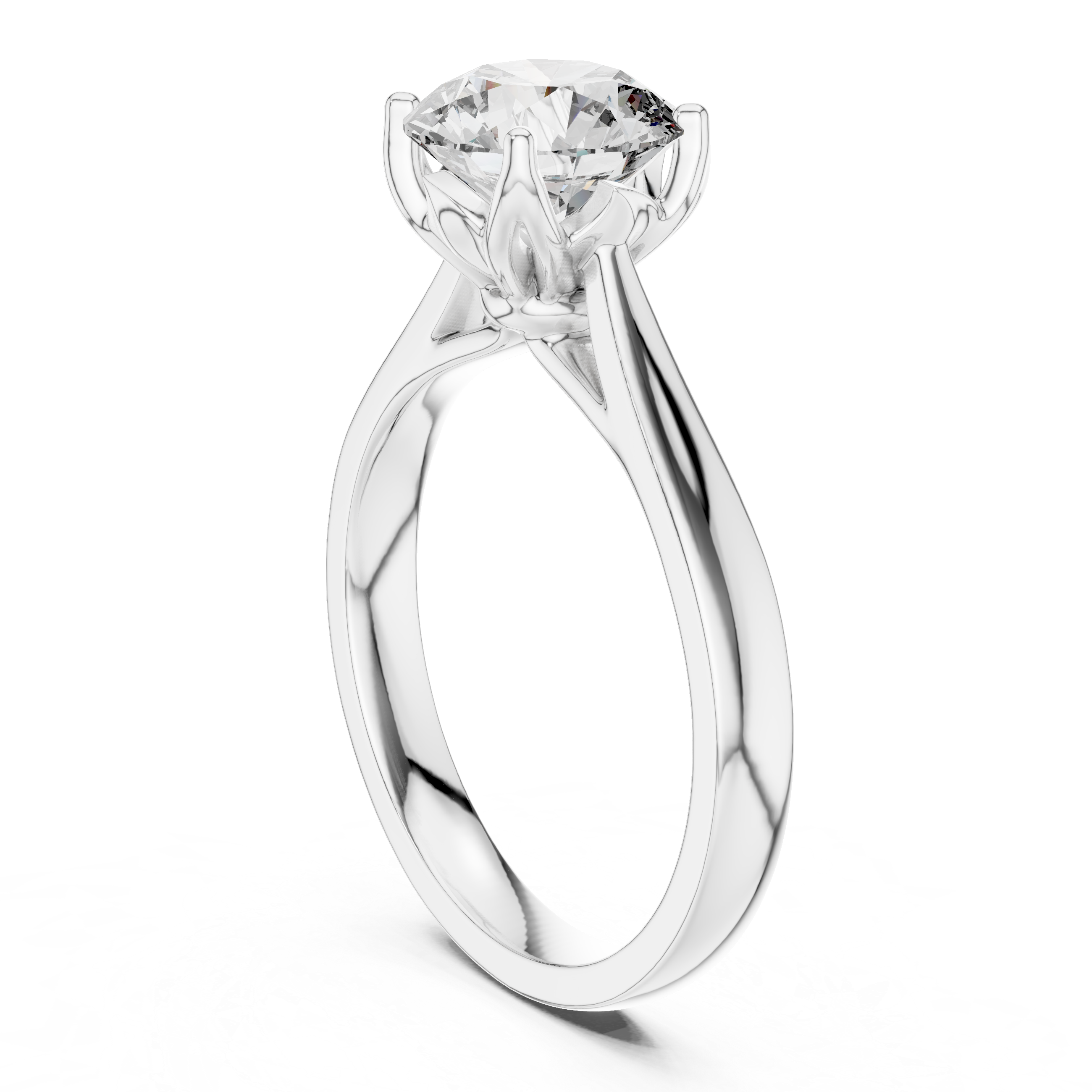 True Devotion Rose Gold Solitaire
