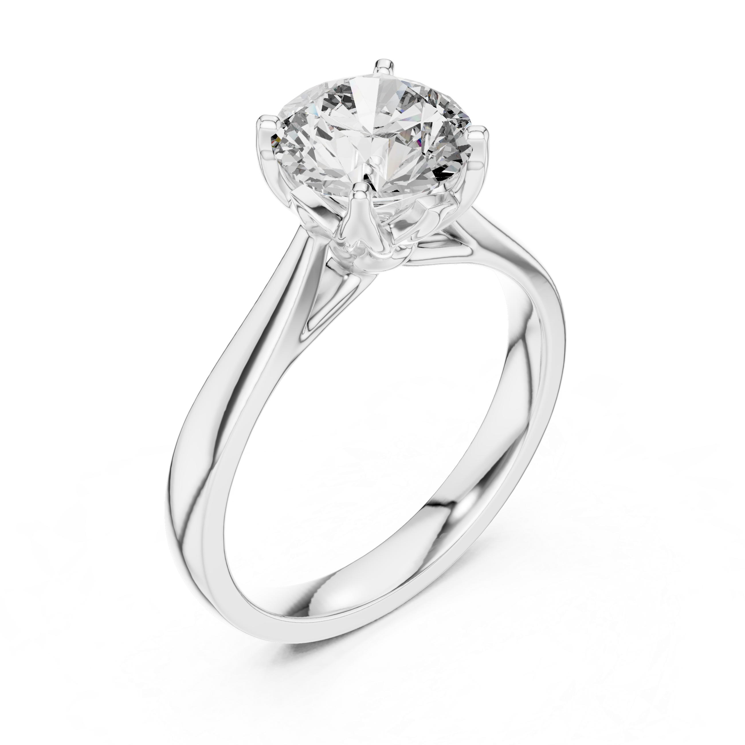 True Devotion Rose Gold Solitaire