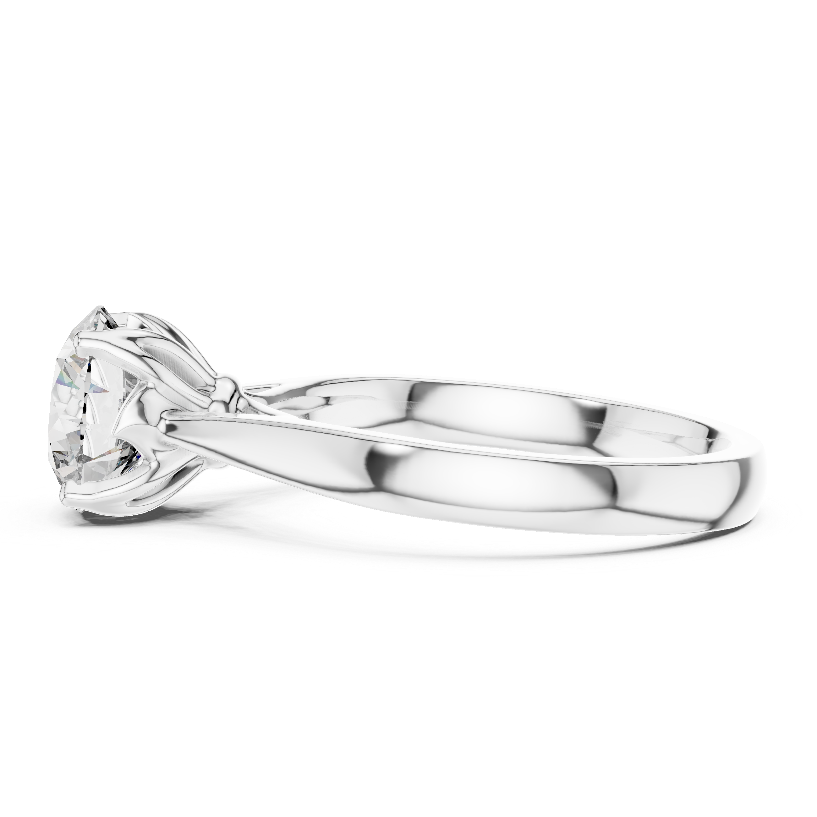 True Devotion Rose Gold Solitaire