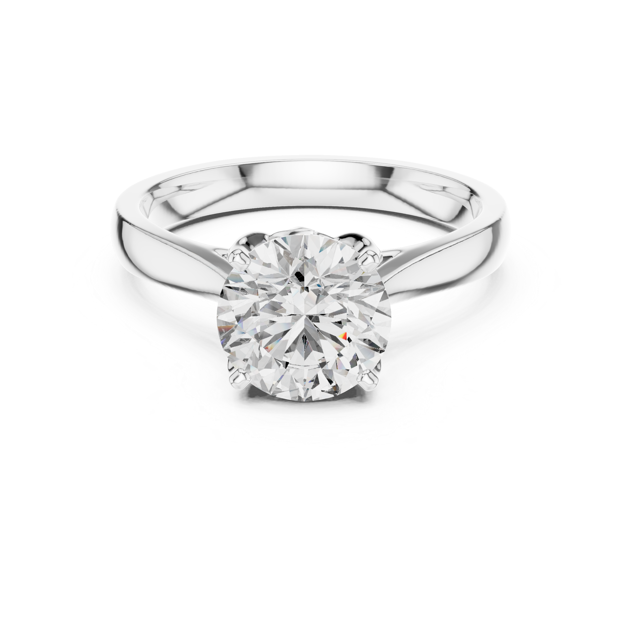 True Devotion Rose Gold Solitaire