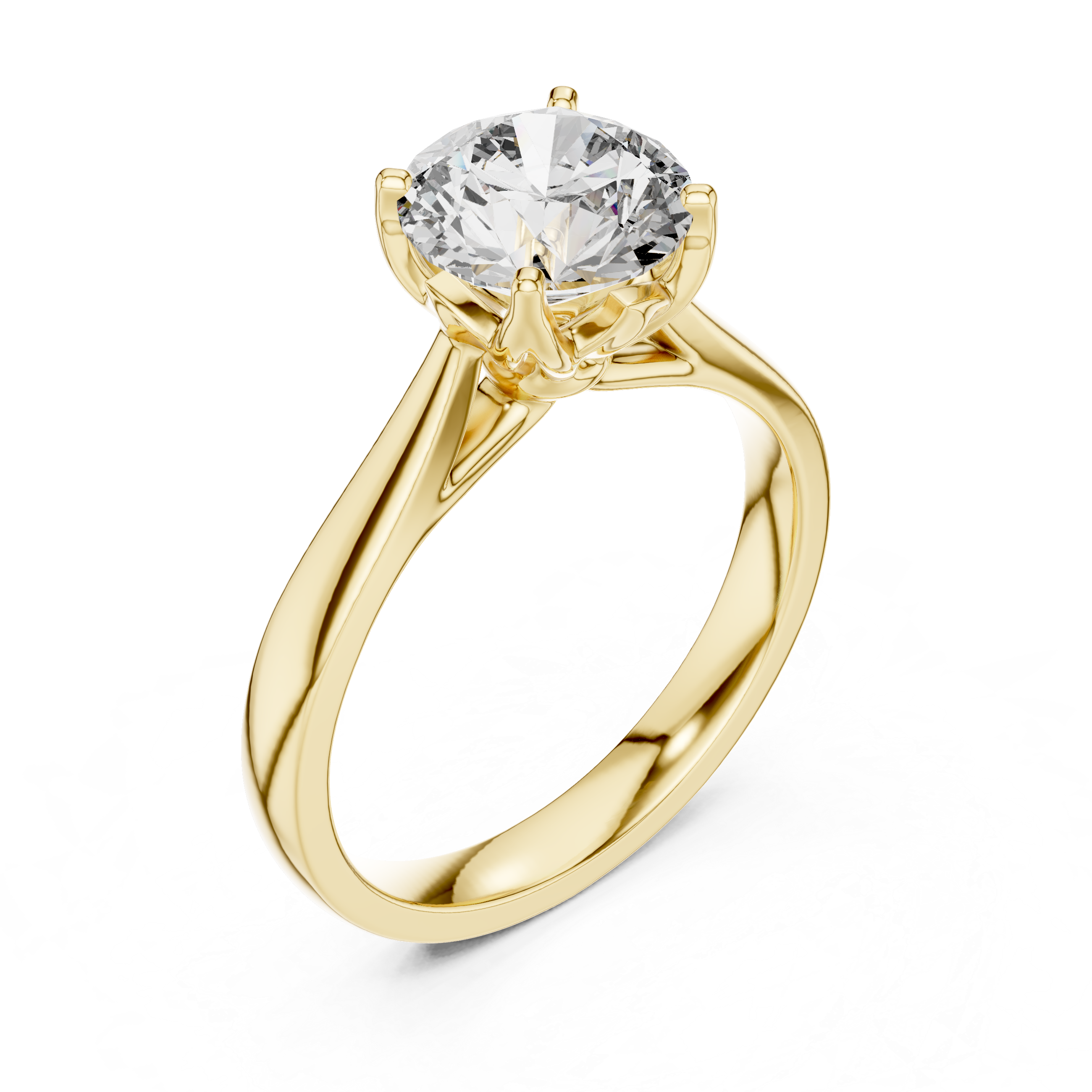 True Devotion Rose Gold Solitaire