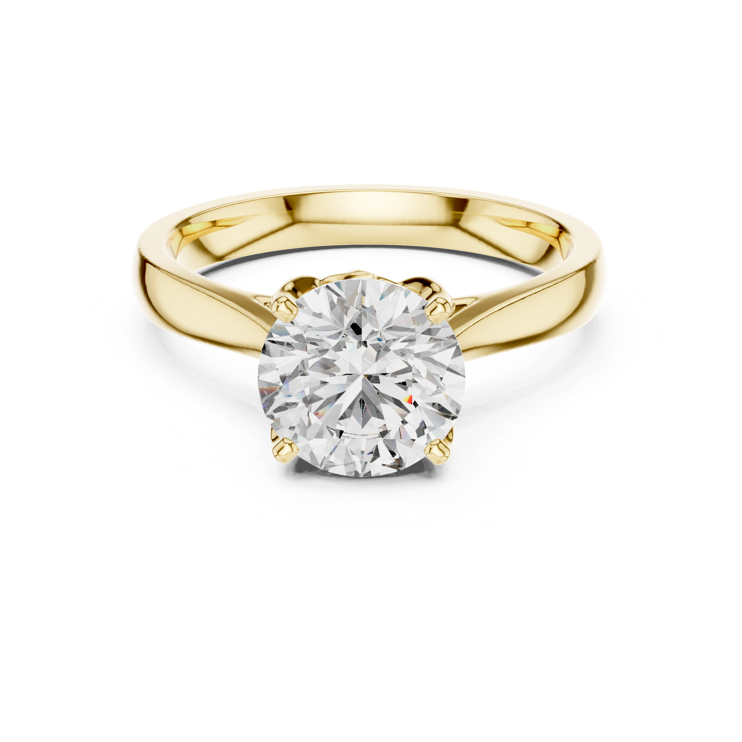 True Devotion Rose Gold Solitaire