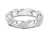 Elegance Entwined: Gold and Diamond Twist Ring.