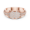 Rose Gold Diamond Twist