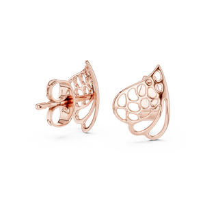 Golden Filigree Whisper Earrings