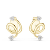 Luminous Spiral Diamond Studs